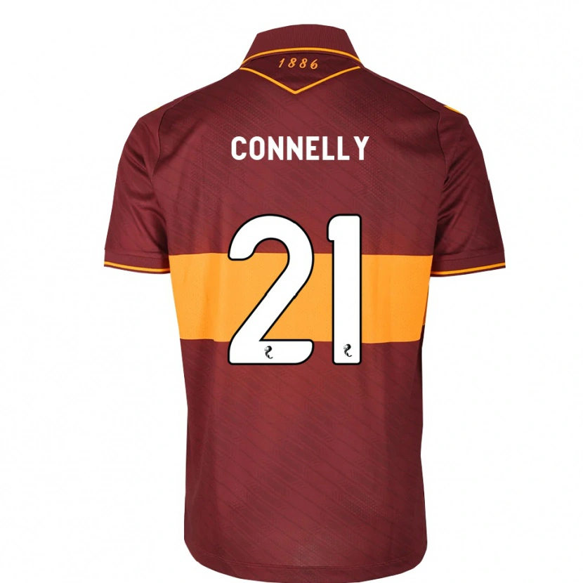 Danxen Mujer Camiseta Matty Connelly #21 Naranja Granate 2ª Equipación 2026/27 La Camisa México