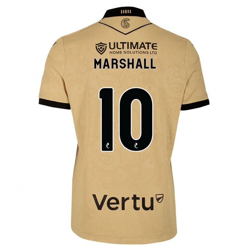Danxen Mujer Camiseta Lewis Marshall #10 Madera De Burlón Negro 2ª Equipación 2026/27 La Camisa México