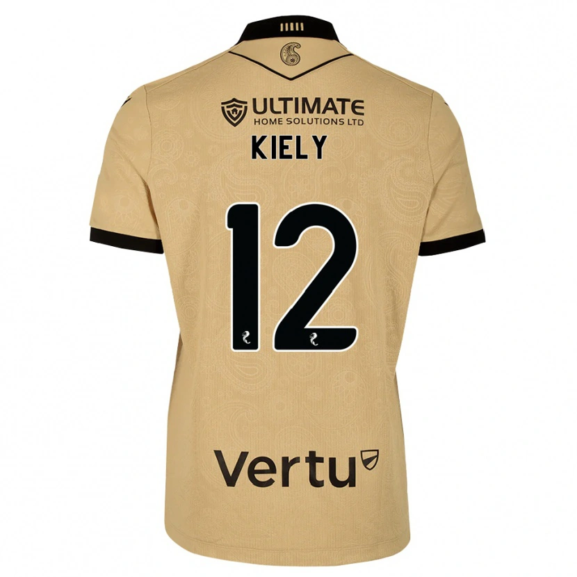 Danxen Mujer Camiseta Noel Kiely #12 Madera De Burlón Negro 2ª Equipación 2026/27 La Camisa México