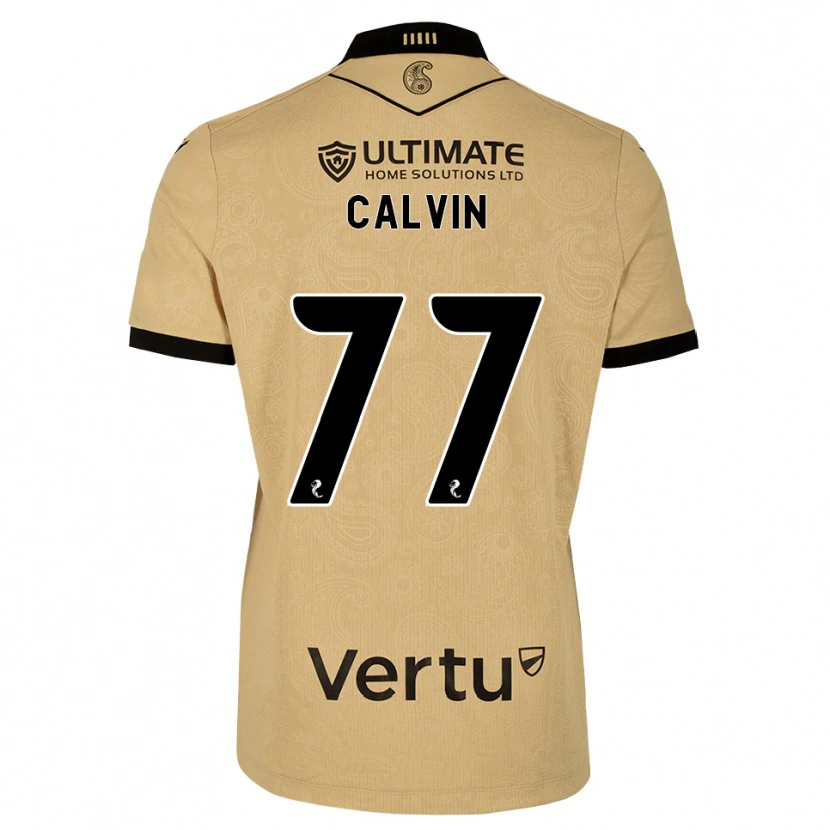 Danxen Mujer Camiseta Jalmaro Calvin #77 Madera De Burlón Negro 2ª Equipación 2026/27 La Camisa México