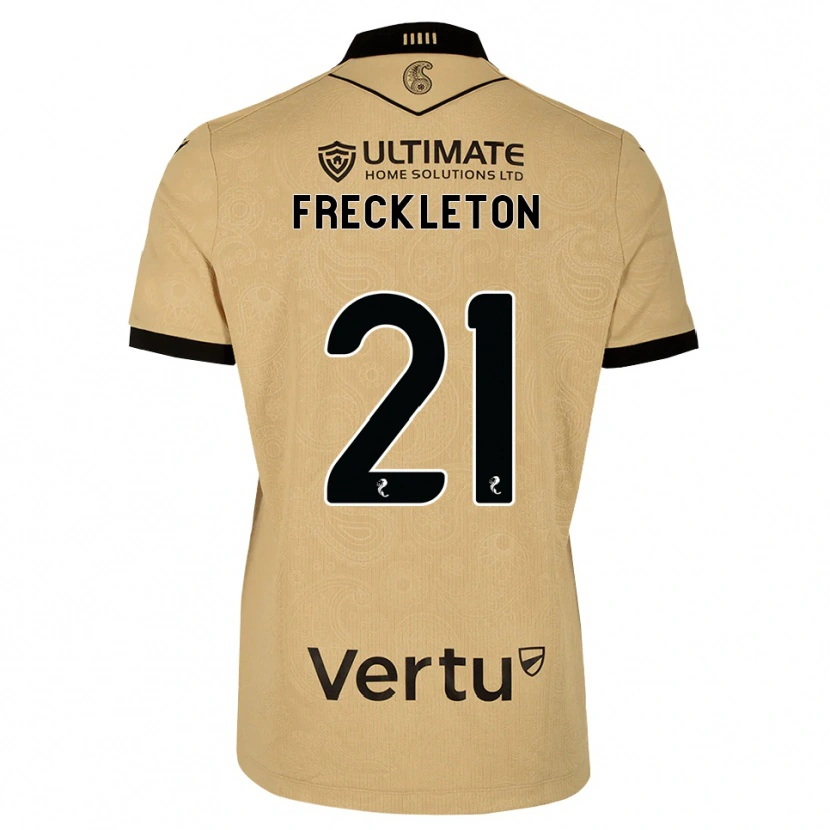 Danxen Mujer Camiseta Miguel Freckleton #21 Madera De Burlón Negro 2ª Equipación 2026/27 La Camisa México