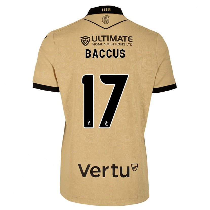 Danxen Mujer Camiseta Keanu Baccus #17 Madera De Burlón Negro 2ª Equipación 2026/27 La Camisa México