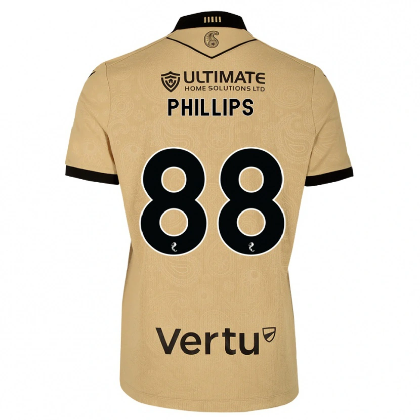 Danxen Mujer Camiseta Killian Phillips #88 Madera De Burlón Negro 2ª Equipación 2026/27 La Camisa México