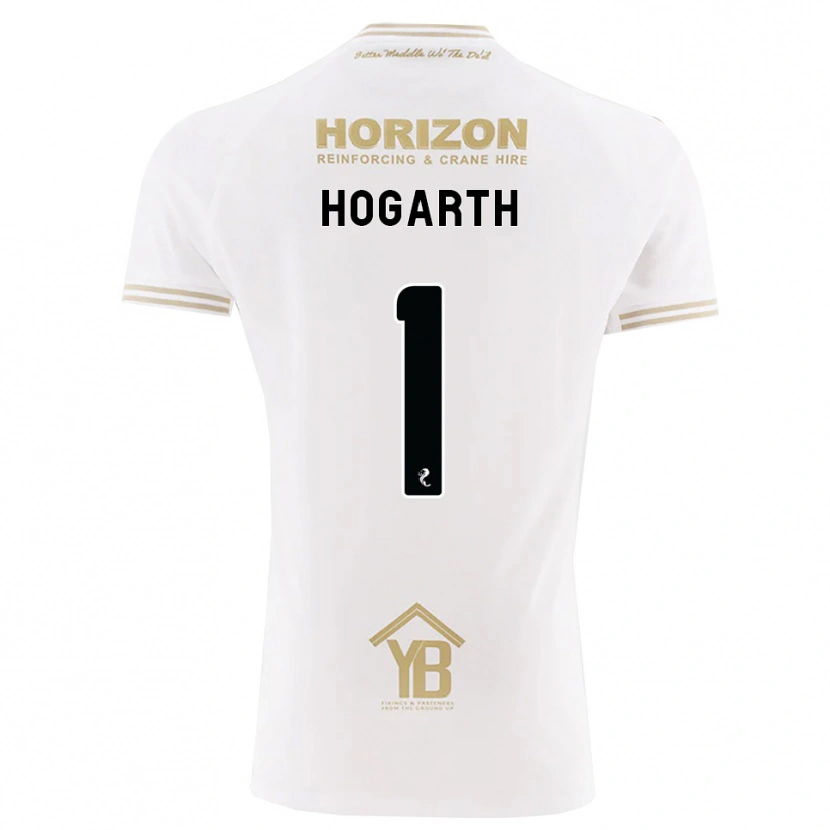 Danxen Mujer Camiseta Nicky Hogarth #1 Trigo Blanco 2ª Equipación 2026/27 La Camisa México
