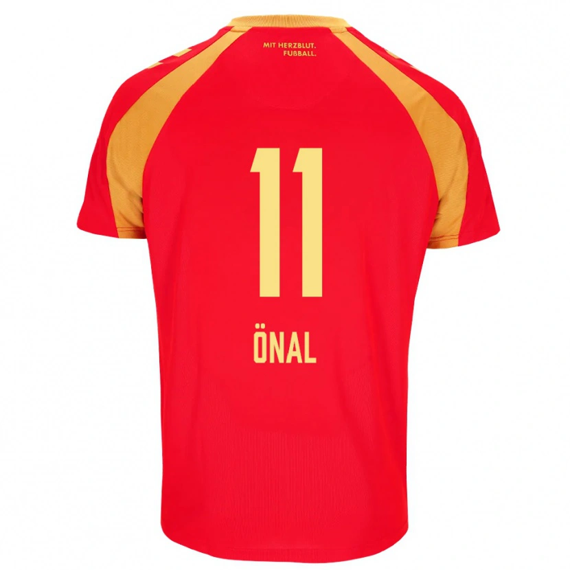 Danxen Mujer Camiseta Umut Önal #11 Rojo Naranja Negro 2ª Equipación 2026/27 La Camisa México