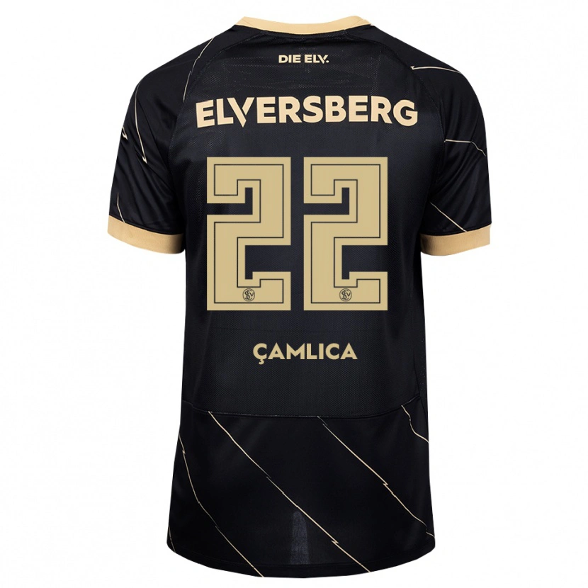 Danxen Mujer Camiseta Can Çamlica #22 Negro Marrón 2ª Equipación 2026/27 La Camisa México