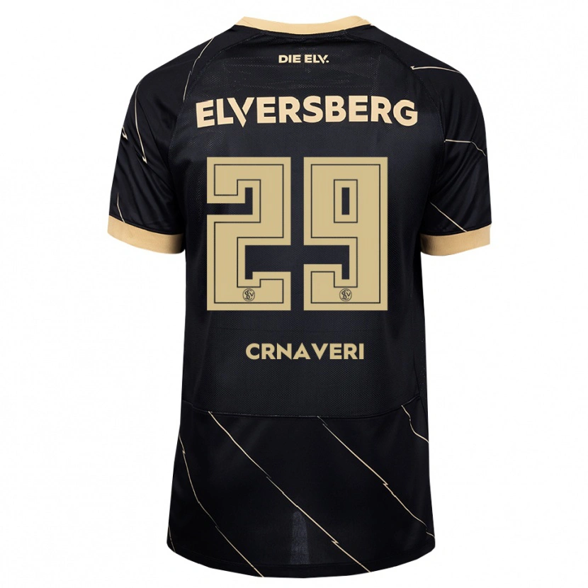 Danxen Mujer Camiseta Laureta Crnaveri #29 Negro Marrón 2ª Equipación 2026/27 La Camisa México