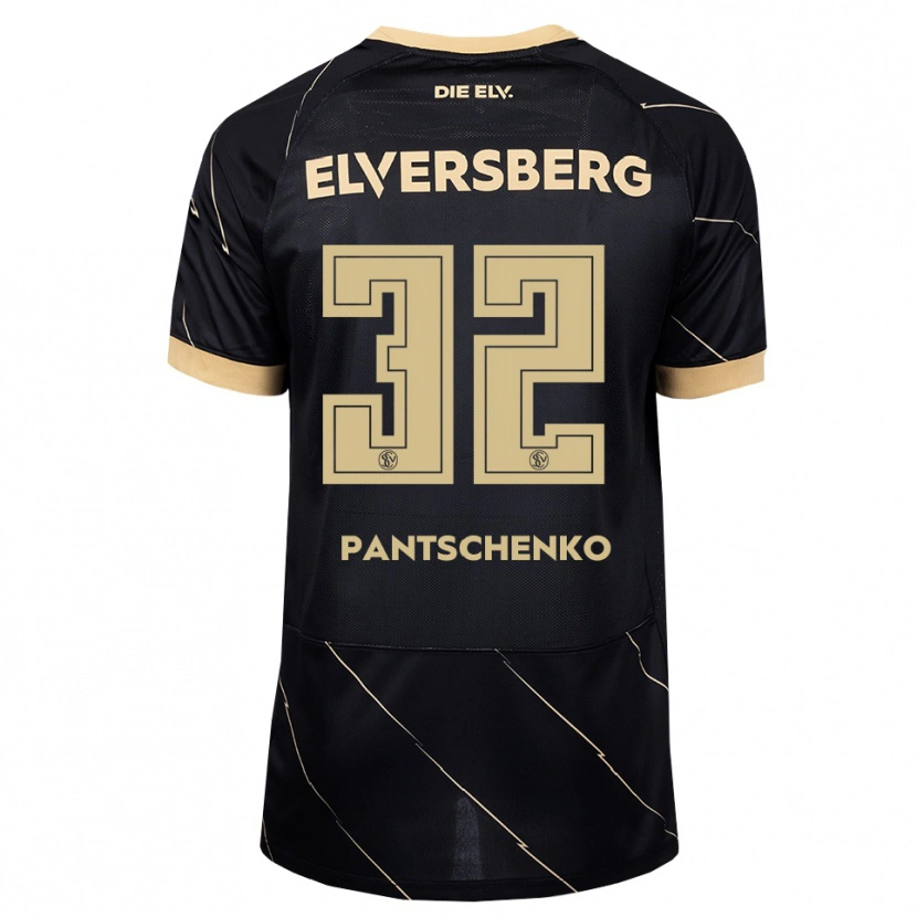 Danxen Mujer Camiseta Daniel Pantschenko #32 Negro Marrón 2ª Equipación 2026/27 La Camisa México