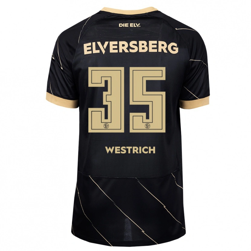 Danxen Mujer Camiseta Louis Westrich #35 Negro Marrón 2ª Equipación 2026/27 La Camisa México