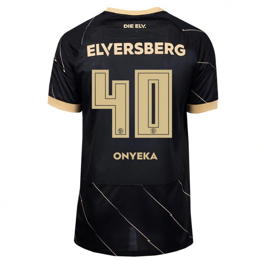 Danxen Mujer Camiseta Francis Onyeka #40 Negro Marrón 2ª Equipación 2026/27 La Camisa México