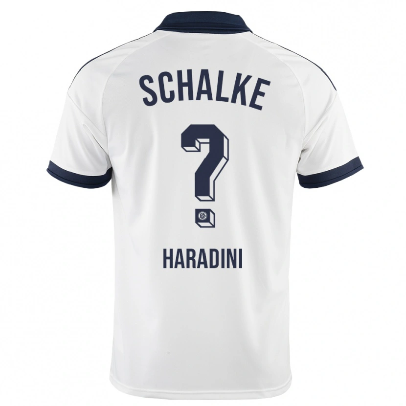 Danxen Mujer Camiseta Hassan Haradini #0 Negro Blanco 2ª Equipación 2026/27 La Camisa México