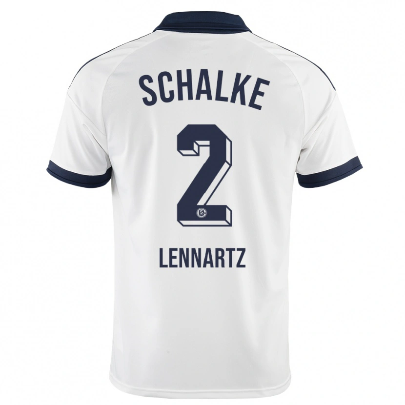 Danxen Mujer Camiseta Max Lennartz #2 Negro Blanco 2ª Equipación 2026/27 La Camisa México