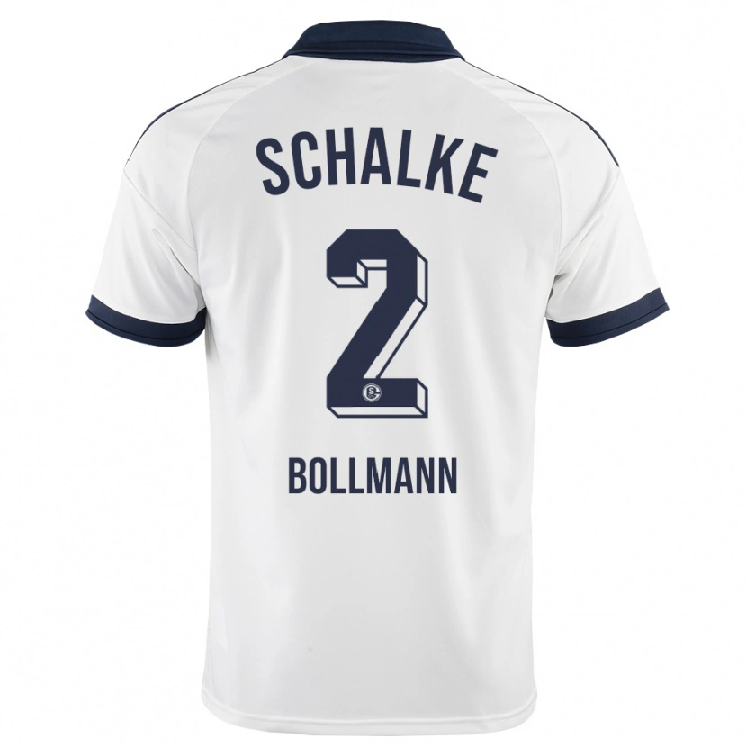 Danxen Mujer Camiseta Nathalie Bollmann #2 Negro Blanco 2ª Equipación 2026/27 La Camisa México