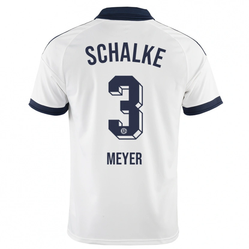 Danxen Mujer Camiseta Felix Meyer #3 Negro Blanco 2ª Equipación 2026/27 La Camisa México