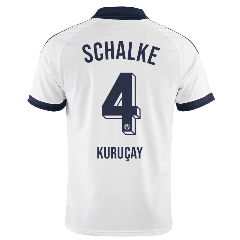 Danxen Mujer Camiseta Hasan Kuruçay #4 Negro Blanco 2ª Equipación 2026/27 La Camisa México