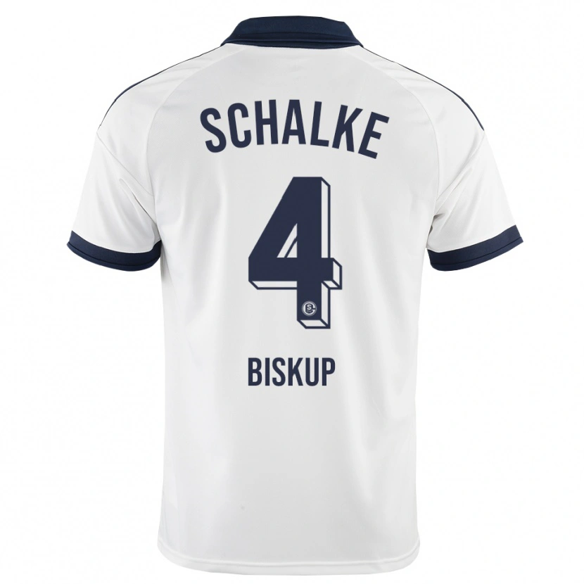 Danxen Mujer Camiseta Michelle Biskup #4 Negro Blanco 2ª Equipación 2026/27 La Camisa México