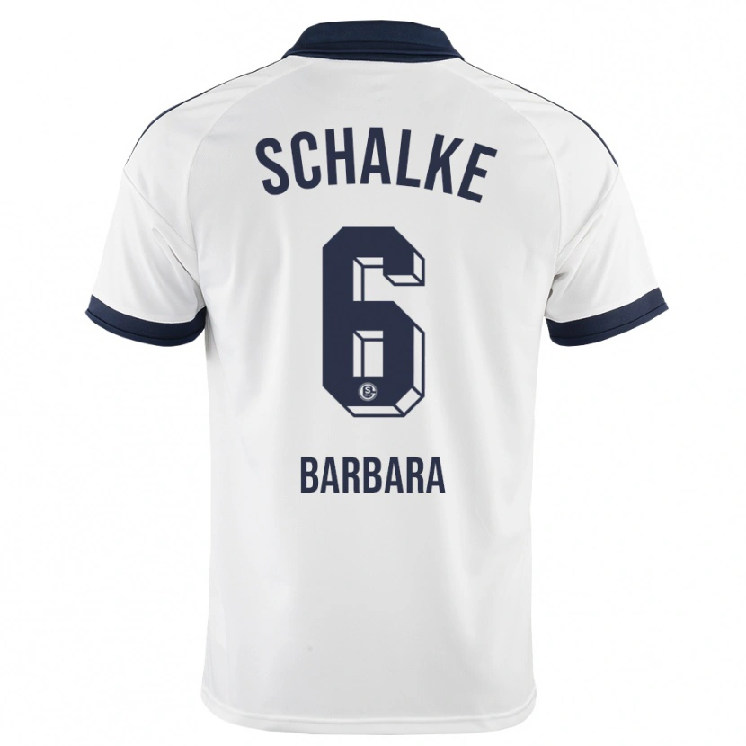 Danxen Mujer Camiseta Jana Barbara #6 Negro Blanco 2ª Equipación 2026/27 La Camisa México