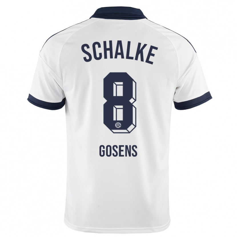 Danxen Mujer Camiseta Robin Gosens #8 Negro Blanco 2ª Equipación 2026/27 La Camisa México