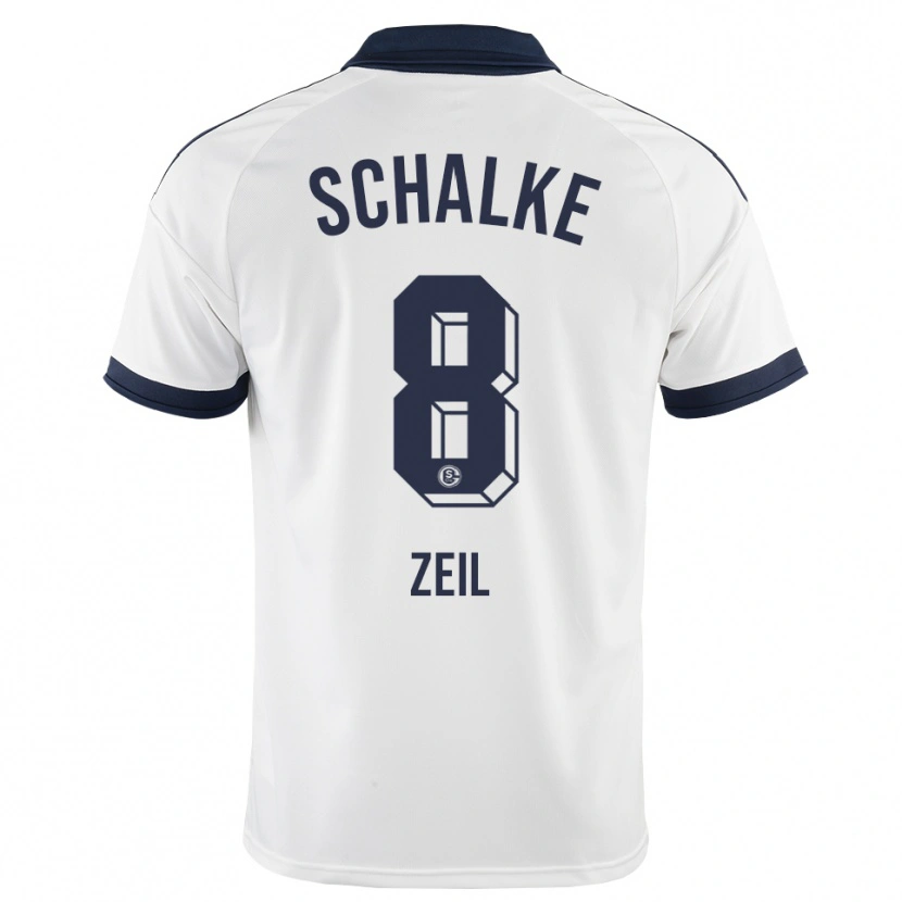 Danxen Mujer Camiseta Emil Zeil #8 Negro Blanco 2ª Equipación 2026/27 La Camisa México