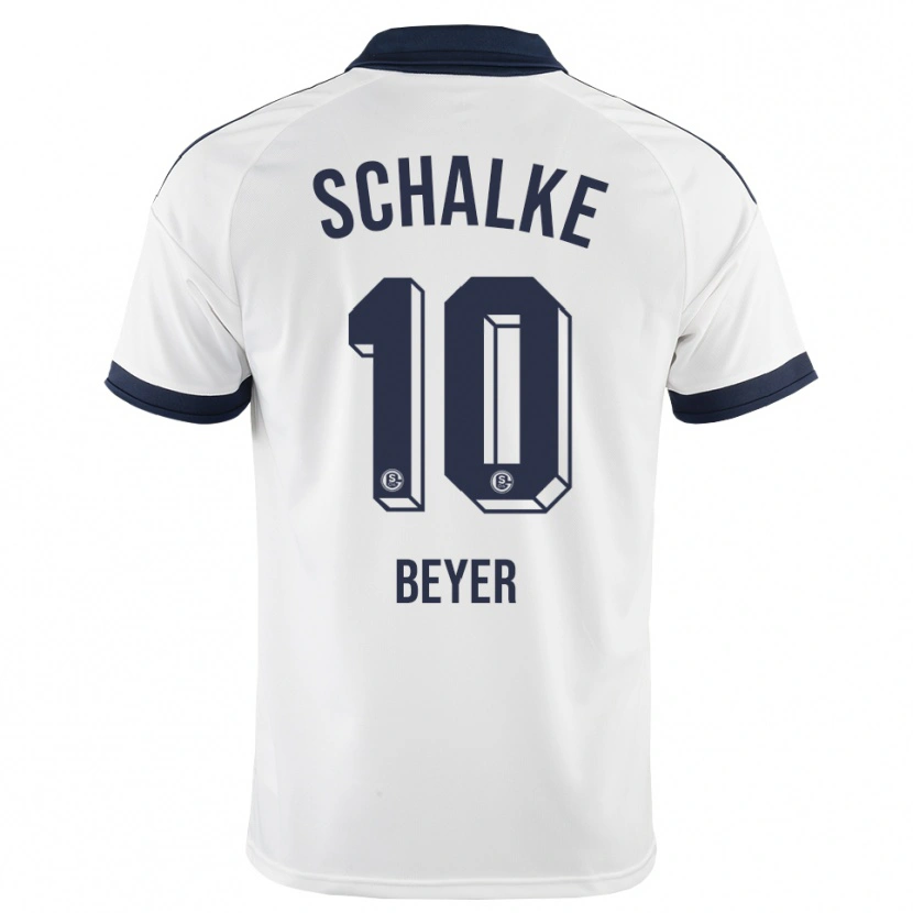 Danxen Mujer Camiseta Pia Beyer #10 Negro Blanco 2ª Equipación 2026/27 La Camisa México