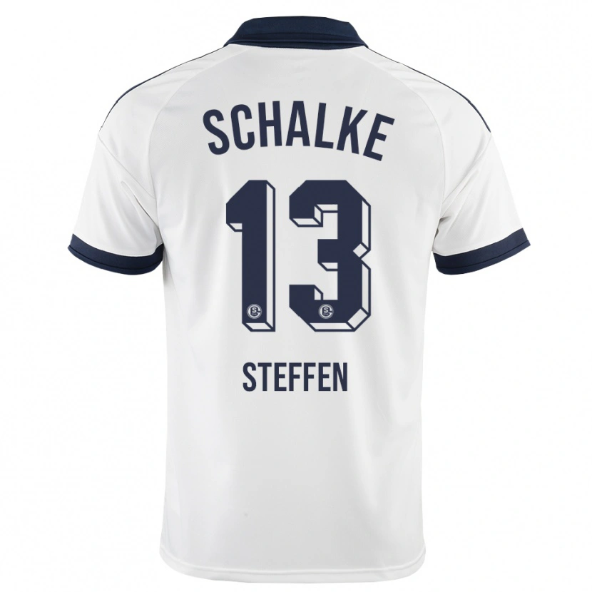 Danxen Mujer Camiseta Kjell Steffen #13 Negro Blanco 2ª Equipación 2026/27 La Camisa México