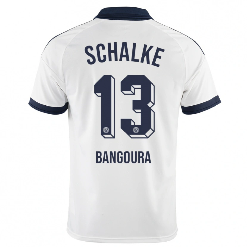 Danxen Mujer Camiseta Aboubacar Bangoura #13 Negro Blanco 2ª Equipación 2026/27 La Camisa México
