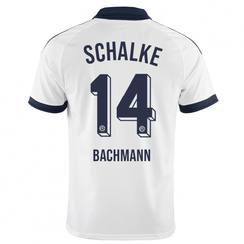 Danxen Mujer Camiseta Janik Bachmann #14 Negro Blanco 2ª Equipación 2026/27 La Camisa México