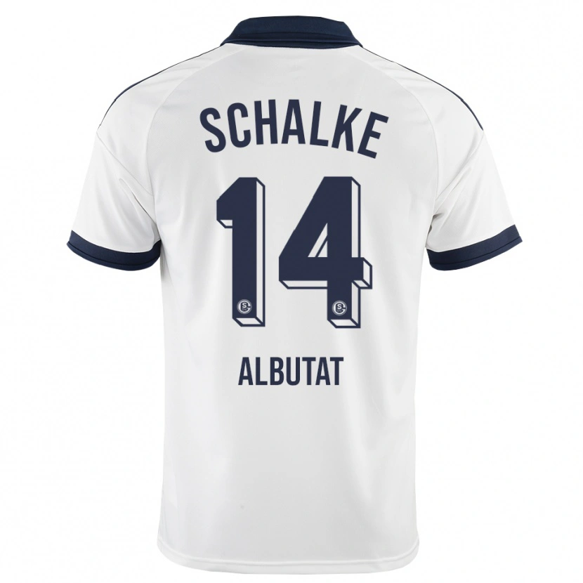 Danxen Mujer Camiseta Tim Albutat #14 Negro Blanco 2ª Equipación 2026/27 La Camisa México
