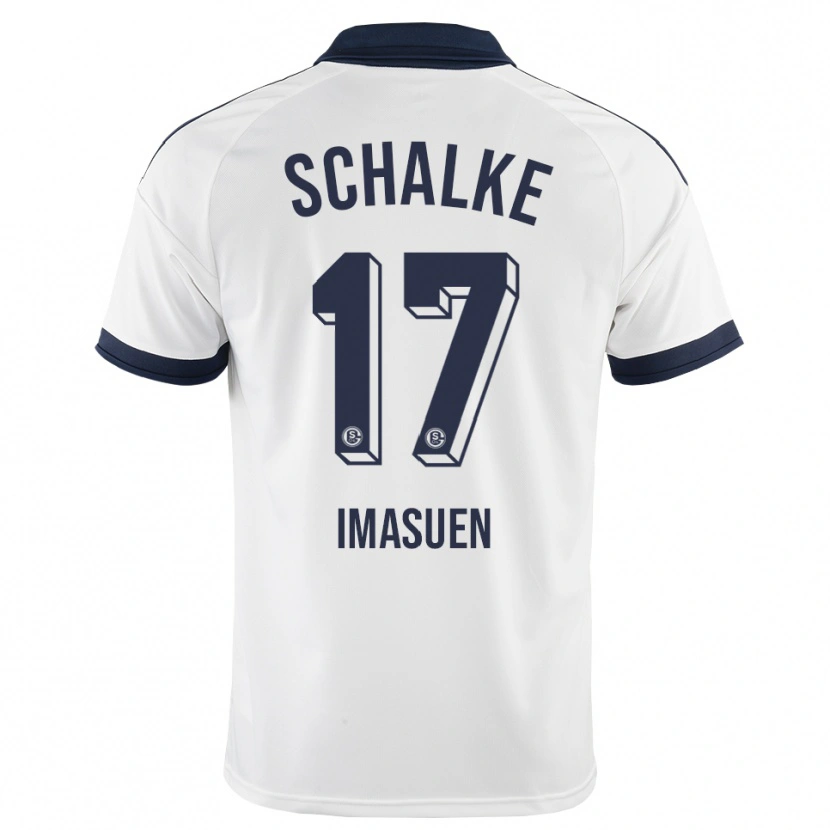 Danxen Mujer Camiseta Joel Imasuen #17 Negro Blanco 2ª Equipación 2026/27 La Camisa México