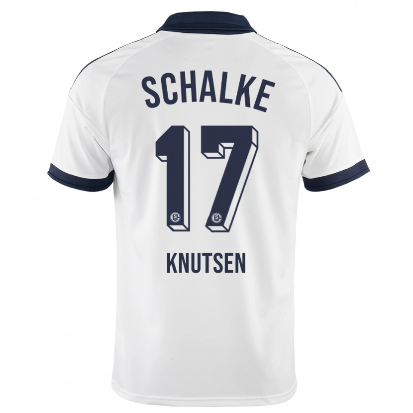 Danxen Mujer Camiseta Marcus Knutsen #17 Negro Blanco 2ª Equipación 2026/27 La Camisa México