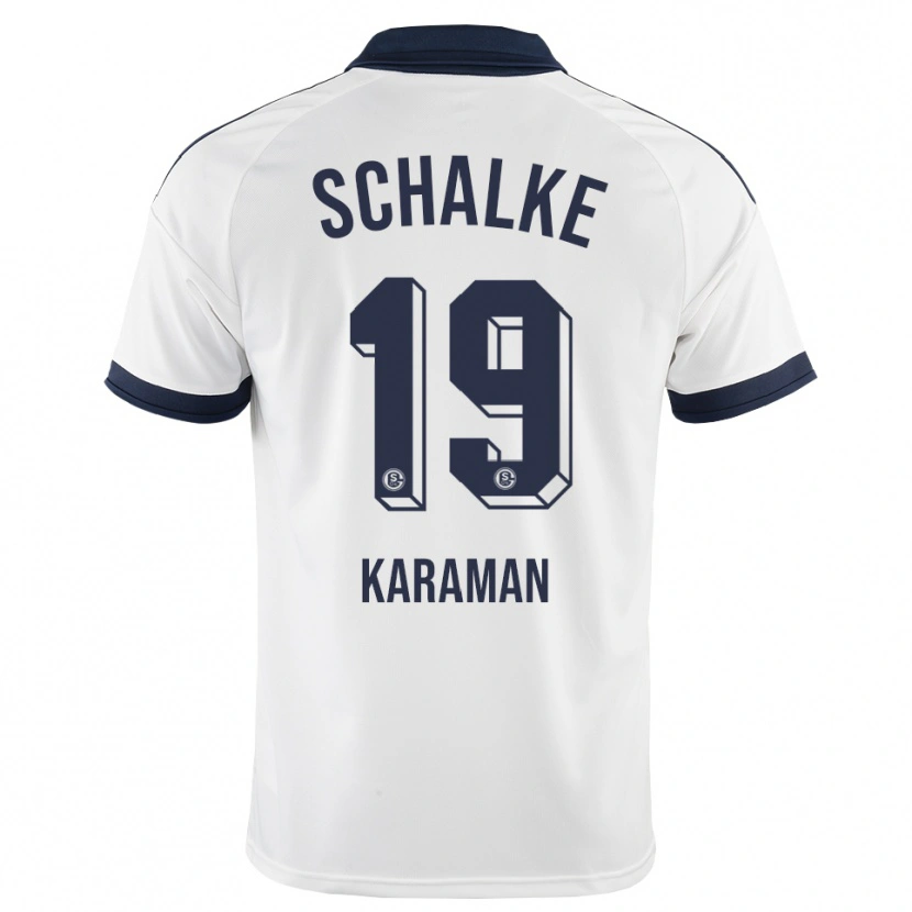 Danxen Mujer Camiseta Kenan Karaman #19 Negro Blanco 2ª Equipación 2026/27 La Camisa México
