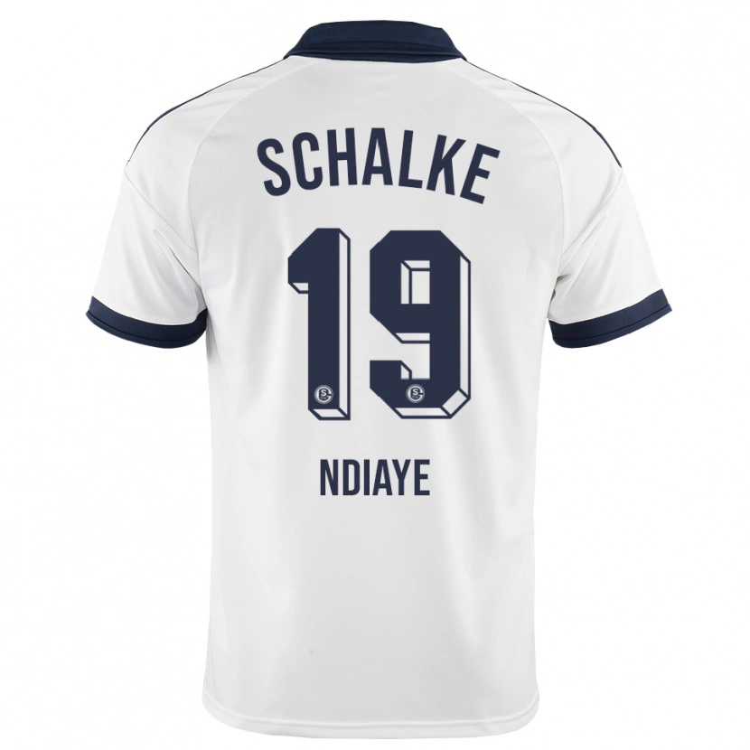 Danxen Mujer Camiseta Jean-Paul Ndiaye #19 Negro Blanco 2ª Equipación 2026/27 La Camisa México