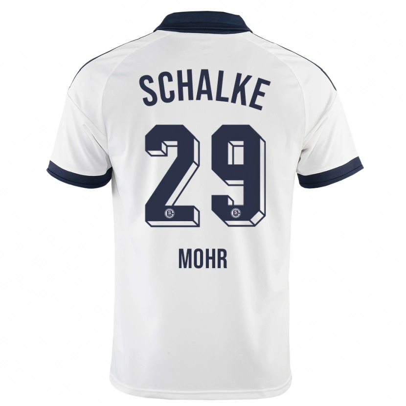 Danxen Mujer Camiseta Tobias Mohr #29 Negro Blanco 2ª Equipación 2026/27 La Camisa México