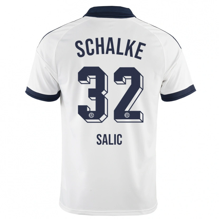 Danxen Mujer Camiseta Dana Salic #32 Negro Blanco 2ª Equipación 2026/27 La Camisa México