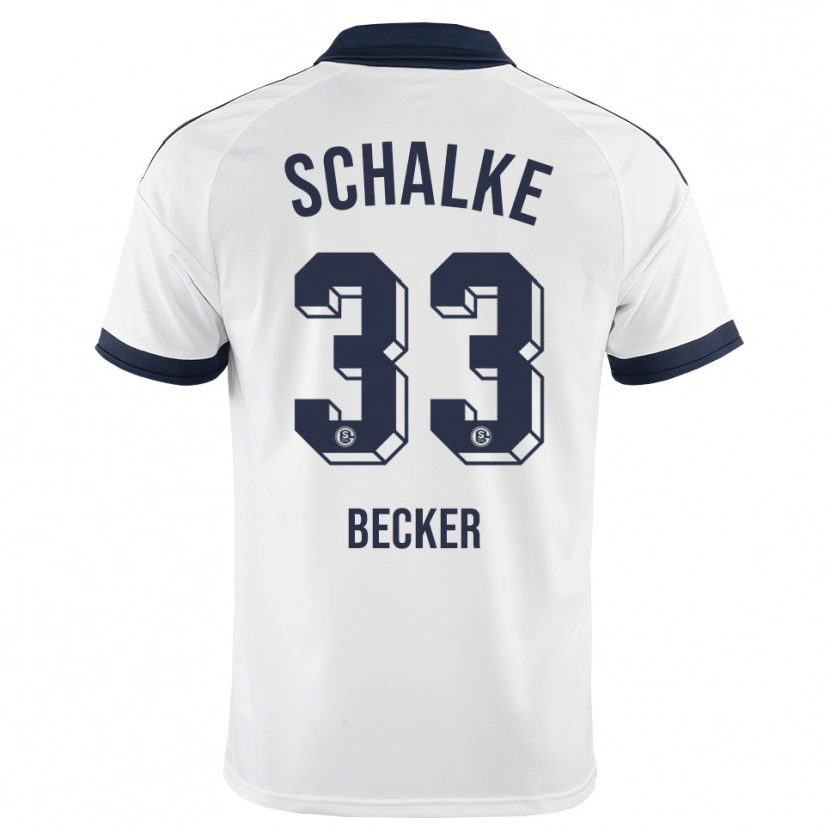 Danxen Mujer Camiseta Vitalie Becker #33 Negro Blanco 2ª Equipación 2026/27 La Camisa México