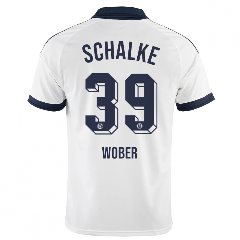 Danxen Mujer Camiseta Maximilian Wöber #39 Negro Blanco 2ª Equipación 2026/27 La Camisa México