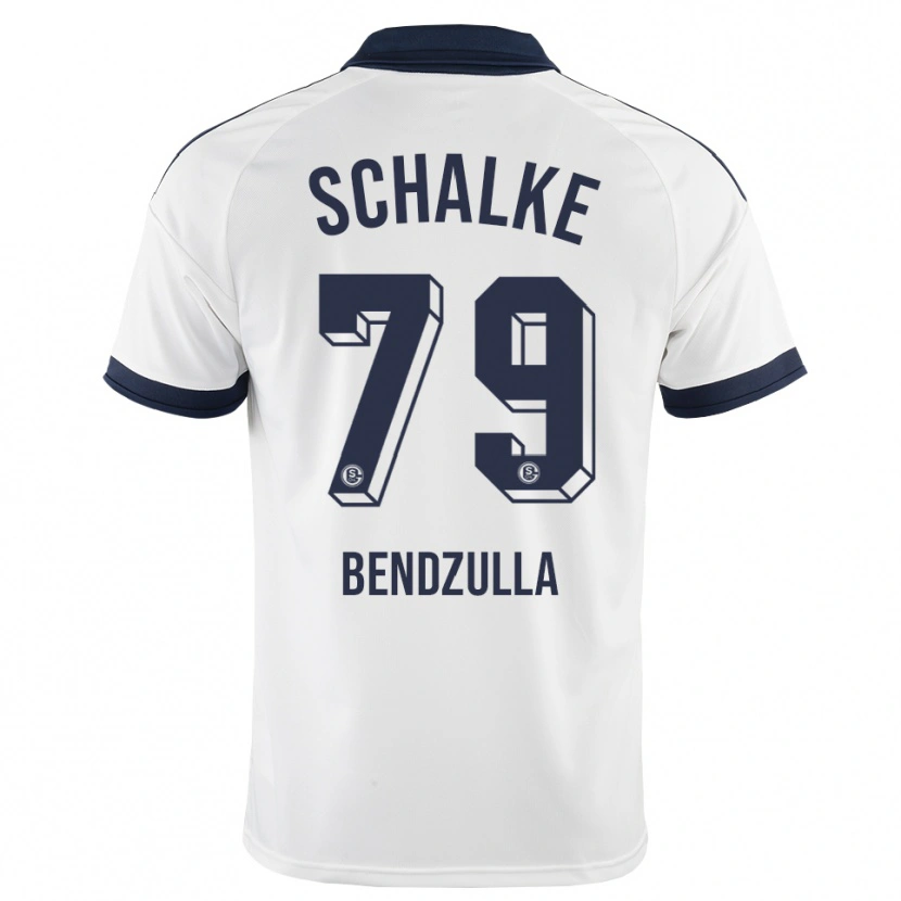 Danxen Mujer Camiseta Leonie Bendzulla #79 Negro Blanco 2ª Equipación 2026/27 La Camisa México