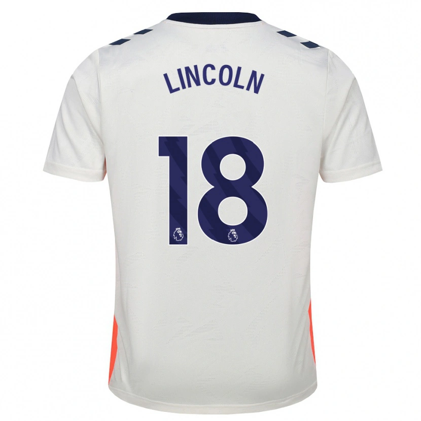Danxen Mujer Camiseta Khavarni Lincoln #18 Blanco Naranja Azul Real 2ª Equipación 2026/27 La Camisa México
