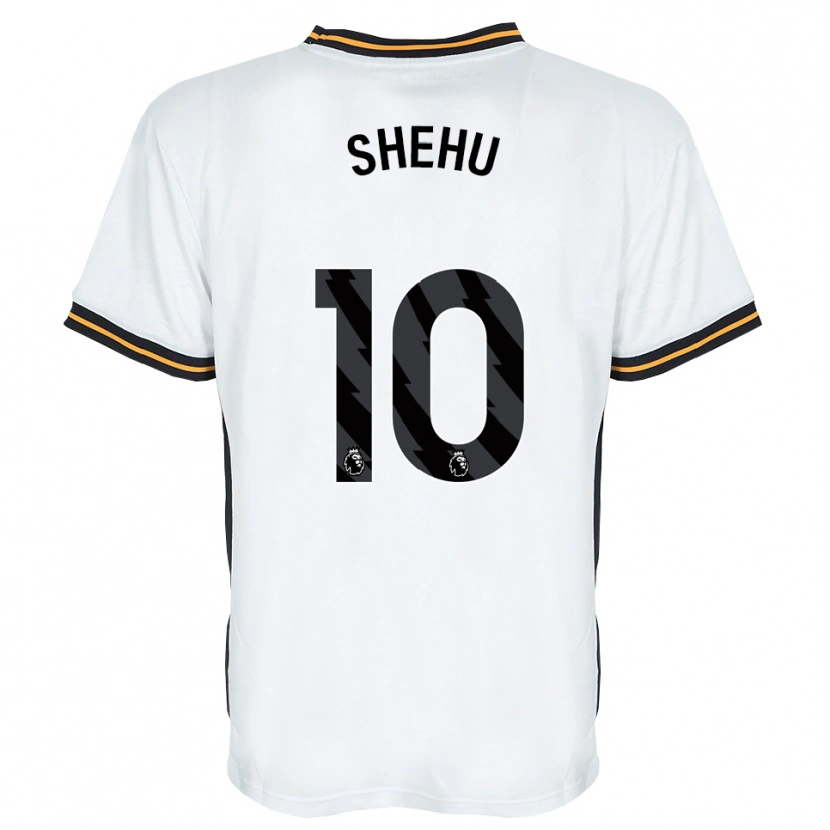 Danxen Mujer Camiseta Aidon Shehu #10 Blanco Naranja Negro 2ª Equipación 2026/27 La Camisa México