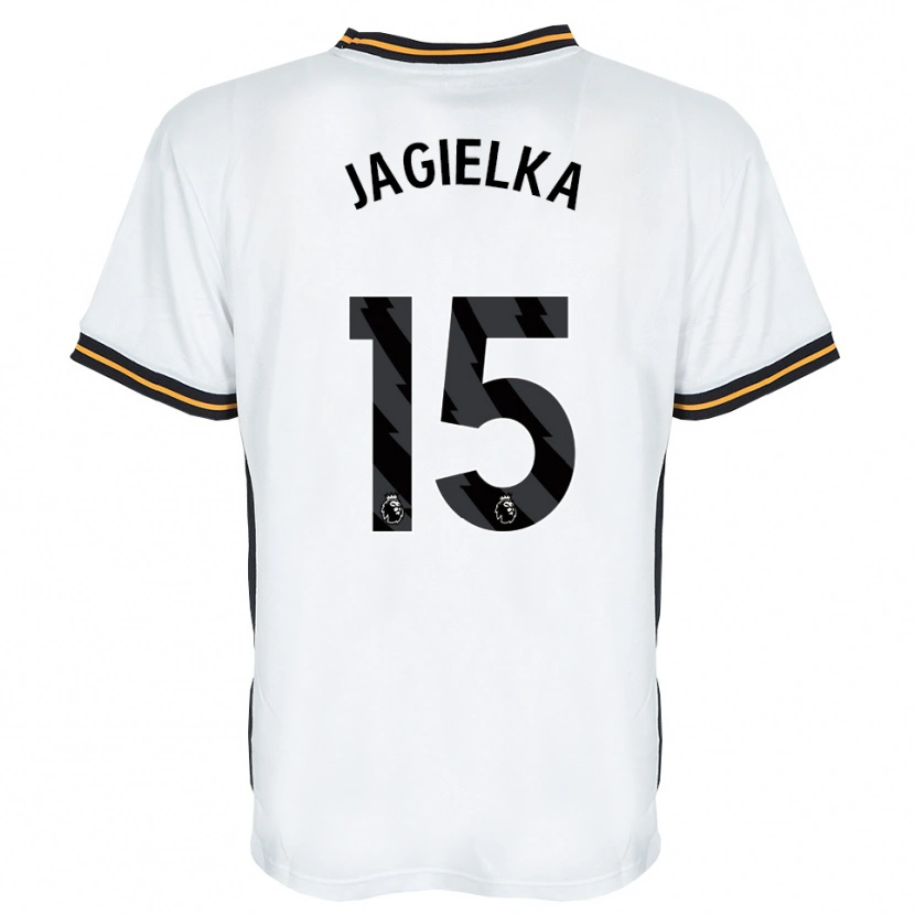 Danxen Mujer Camiseta Zac Jagielka #15 Blanco Naranja Negro 2ª Equipación 2026/27 La Camisa México