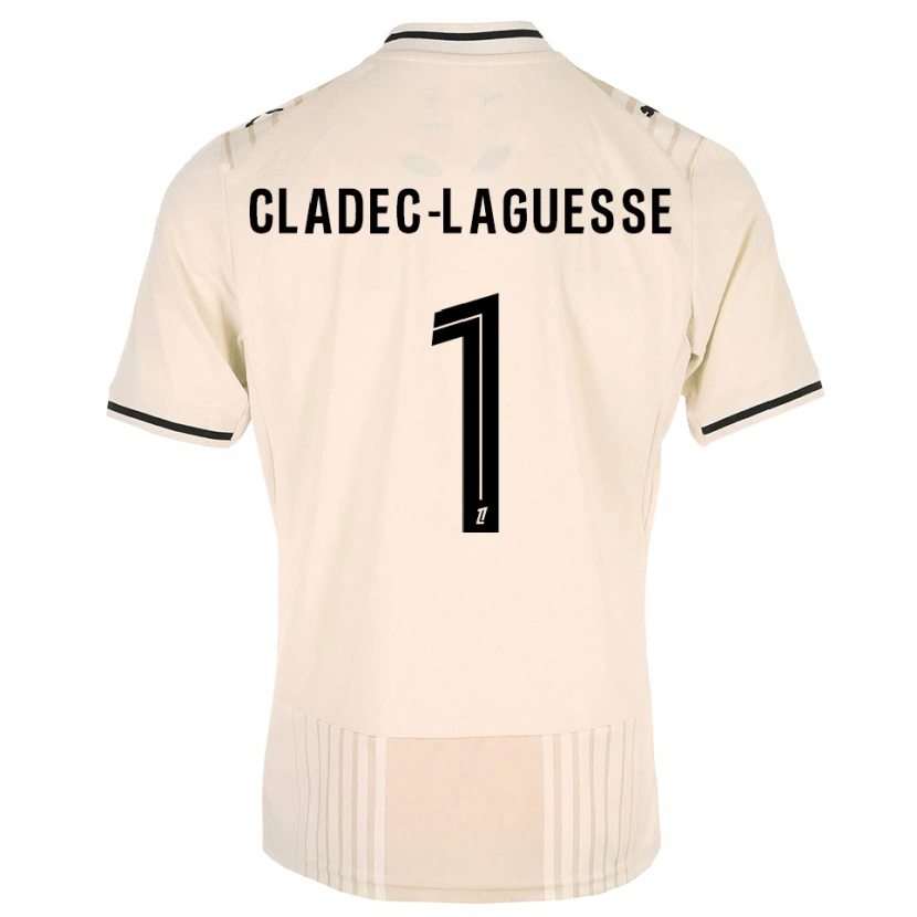 Danxen Mujer Camiseta Christopher Cladec-Laguesse #1 Encaje Antiguo Negro Blanco Antique 2ª Equipación 2026/27 La Camisa México