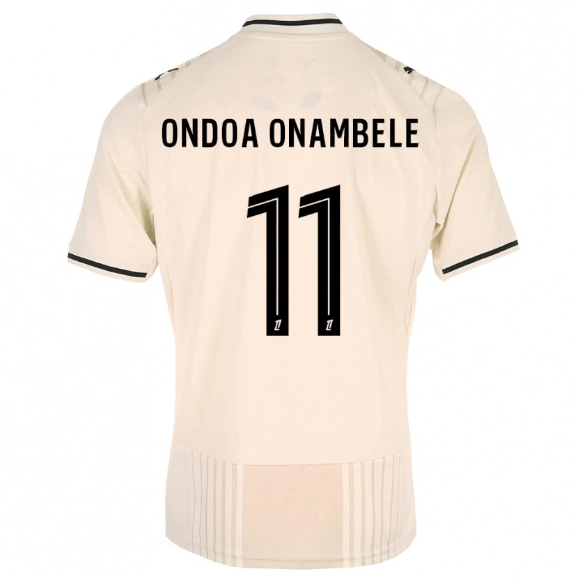 Danxen Mujer Camiseta Fred Ondoa Onambele #11 Encaje Antiguo Negro Blanco Antique 2ª Equipación 2026/27 La Camisa México