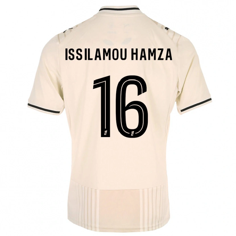 Danxen Mujer Camiseta Fayyad Issilamou Hamza #16 Encaje Antiguo Negro Blanco Antique 2ª Equipación 2026/27 La Camisa México