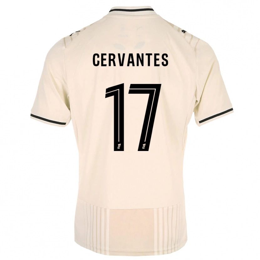 Danxen Mujer Camiseta Noa Cervantes #17 Encaje Antiguo Negro Blanco Antique 2ª Equipación 2026/27 La Camisa México