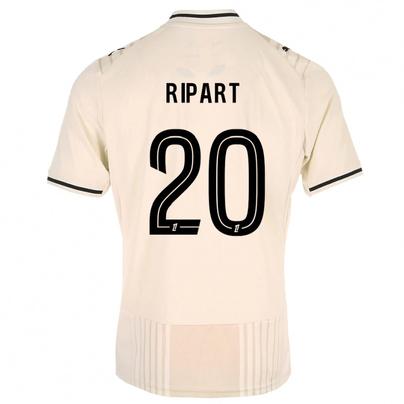 Danxen Mujer Camiseta Renaud Ripart #20 Encaje Antiguo Negro Blanco Antique 2ª Equipación 2026/27 La Camisa México