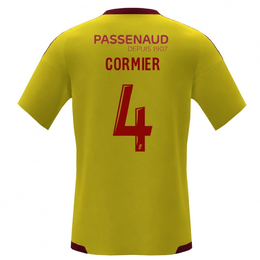 Danxen Mujer Camiseta Leny Cormier #4 Amarillo Rojo Verde 2ª Equipación 2026/27 La Camisa México