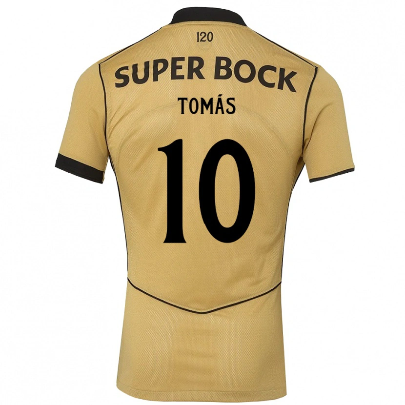 Danxen Mujer Camiseta Duarte Tomás #10 Goldenrod Negro 2ª Equipación 2026/27 La Camisa México