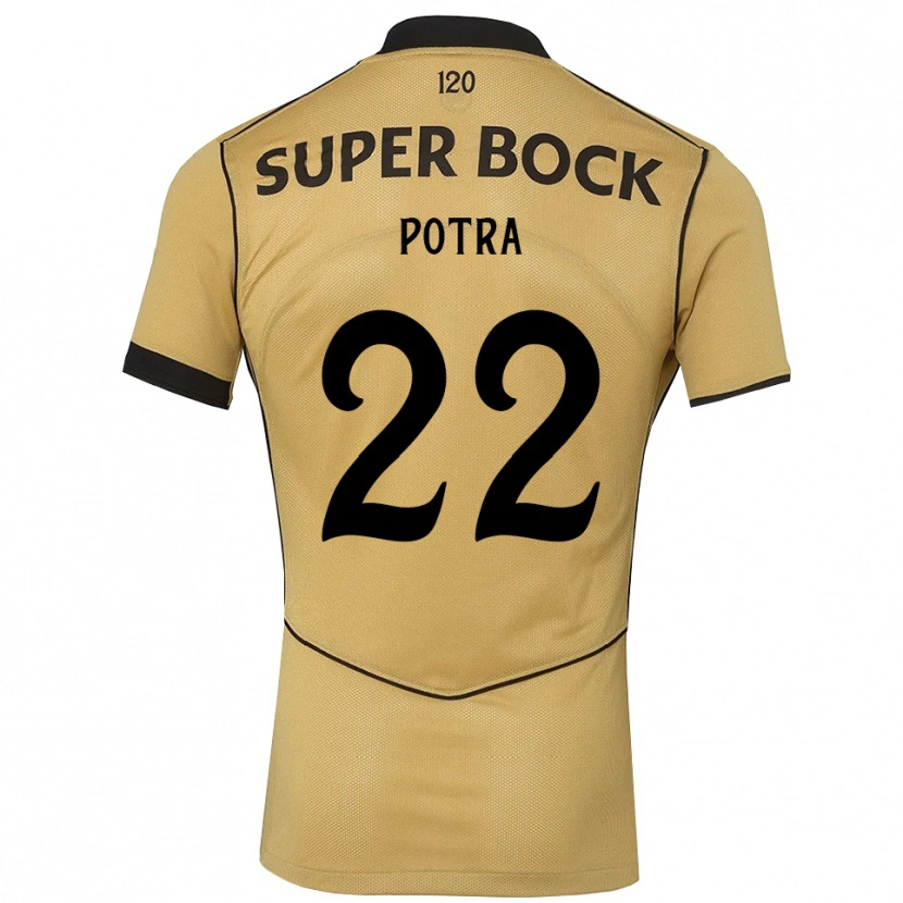 Danxen Mujer Camiseta Catarina Sofia Branco Potra #22 Goldenrod Negro 2ª Equipación 2026/27 La Camisa México