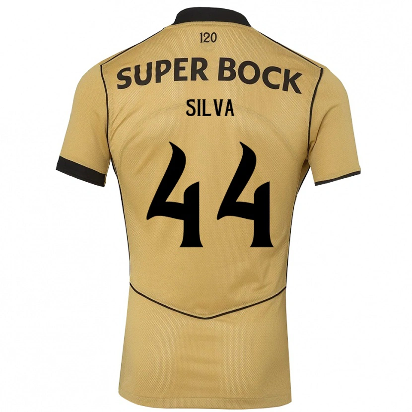 Danxen Mujer Camiseta Pedro Silva #44 Goldenrod Negro 2ª Equipación 2026/27 La Camisa México