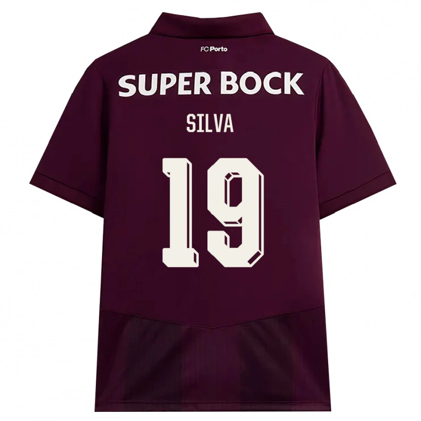 Danxen Mujer Camiseta André Silva #19 Blanco Borgoña Blanco 2ª Equipación 2026/27 La Camisa México